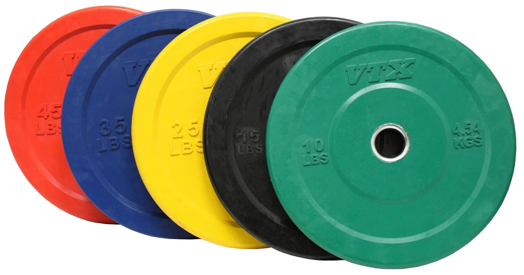 Troy VTX Solid Rubber Bumper Plate Set | O