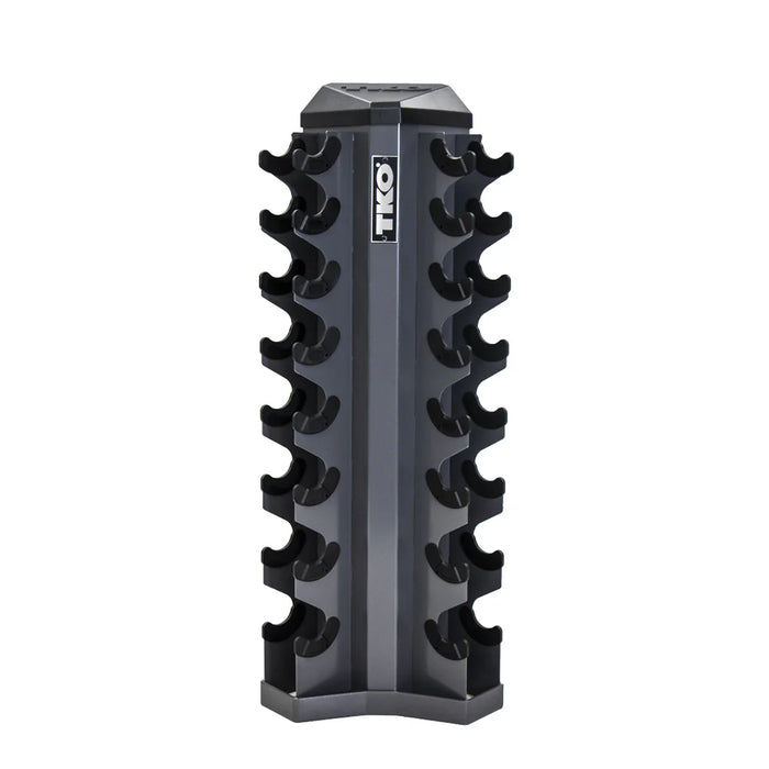 TKO 8 Pair Vertical Dumbbell Storage Rack | 826VDR8-SM