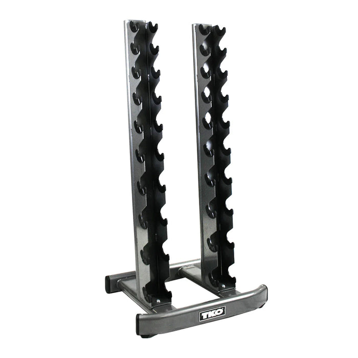 TKO 10-Pair Vertical Dumbbell Storage Rack | 840VDR10