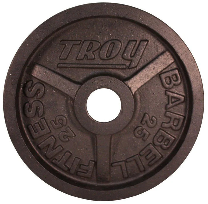 Troy Premium Black Cast Iron Bumper Plate | PO