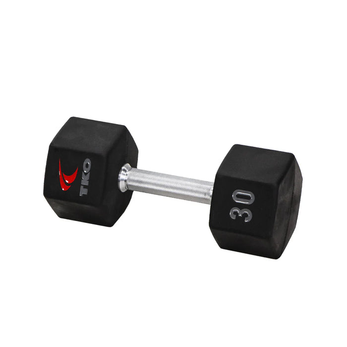 TKO Urethane Hex Dumbbell Set with 3-Tier Mega Rack | S891
