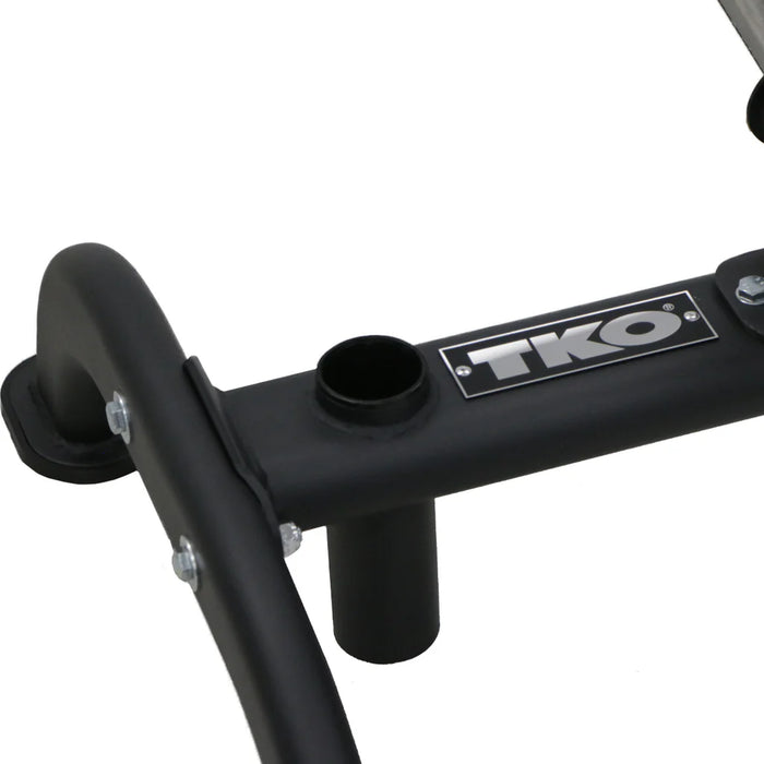 TKO Olympic Rubber Plate Set with Plate Tree | S6210-OR255