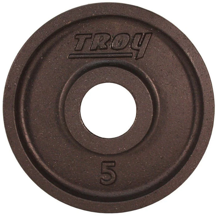 Troy Premium Black Cast Iron Bumper Plate | PO