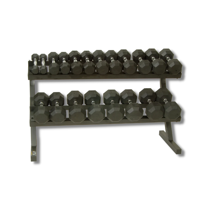 Troy VTX 2-Tier Horizontal Dumbbell Storage Rack | T-DR