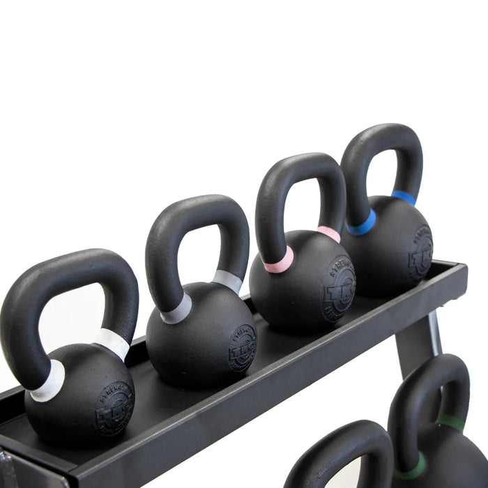TKO 3-Tier Horizontal Kettlebell Storage Rack | 856KR