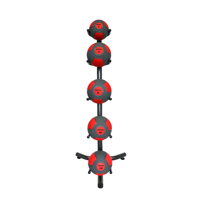 TKO Medicine Ball Set with Storage Rack | S849