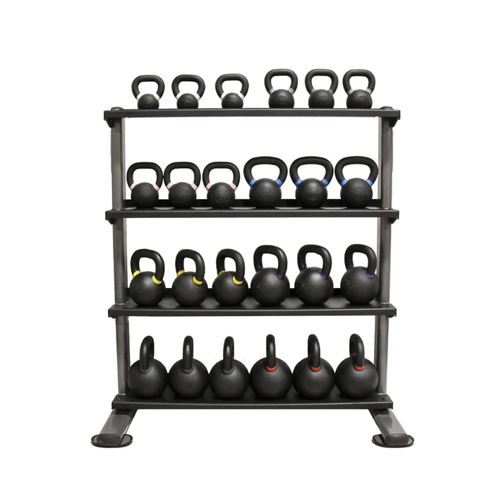 TKO 4-Tier Horizontal Kettlebell Storage Rack | 895KR-4