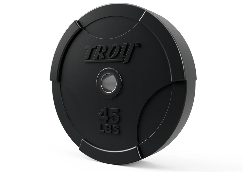 Troy Solid Rubber Interlocking Bumper Plate | BO