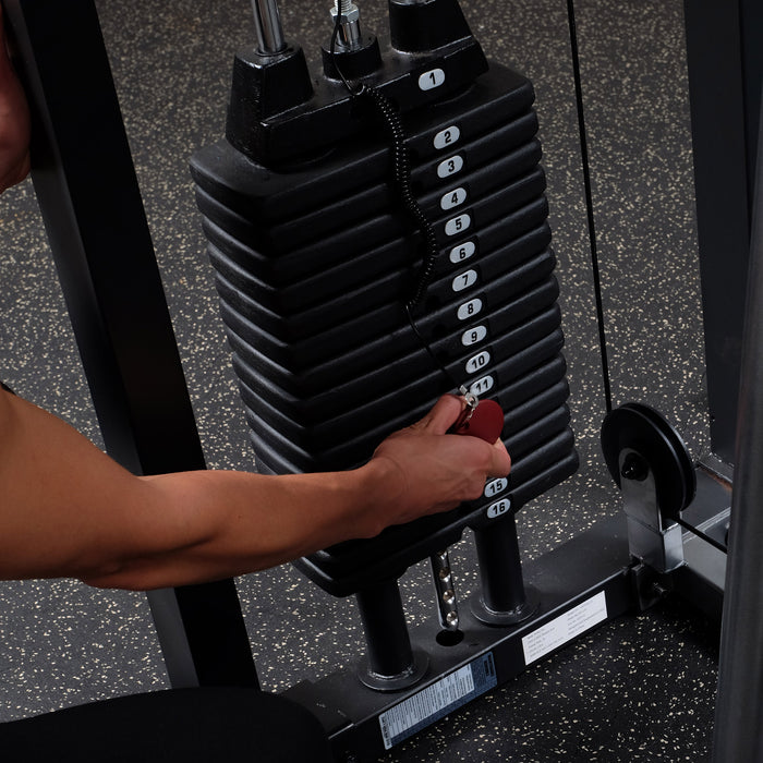 Body-Solid FCD-STK PRO-Select Weight Assisted Chin/Dip Machine