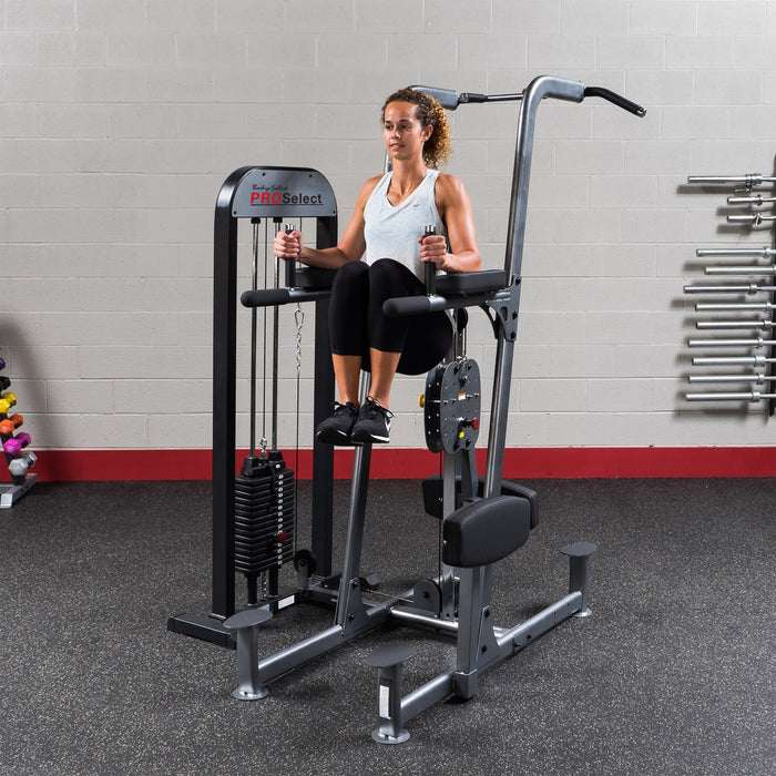 Body-Solid FCD-STK PRO-Select Weight Assisted Chin/Dip Machine