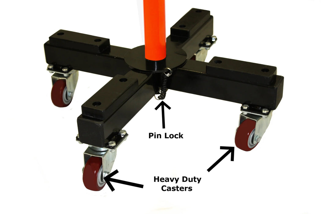 Troy VTX Mobile Bumper Plate Storage Rack | G-MBPR