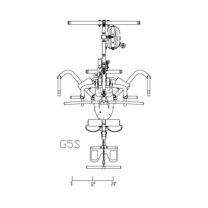 Body-Solid G5S Single Stack Home Gym Machine