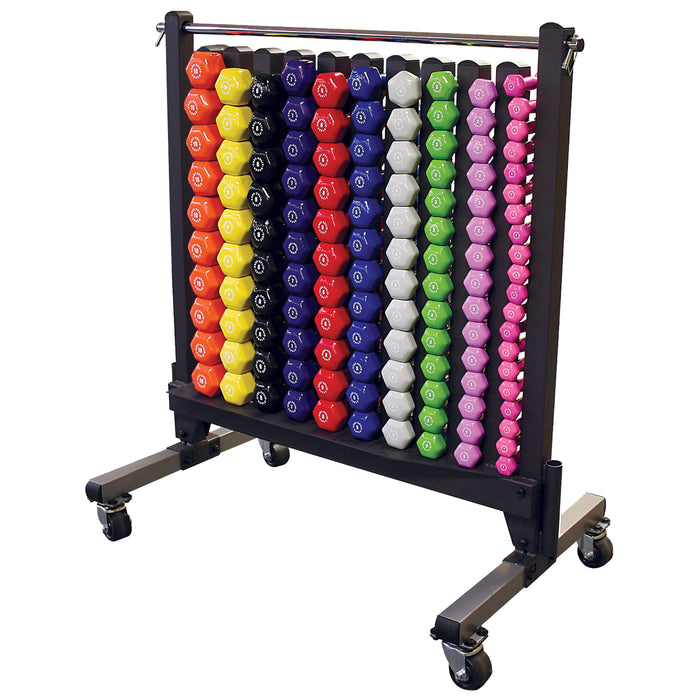 Body-Solid GDR500-PACK Commercial Vinyl Dumbbell Rack Package