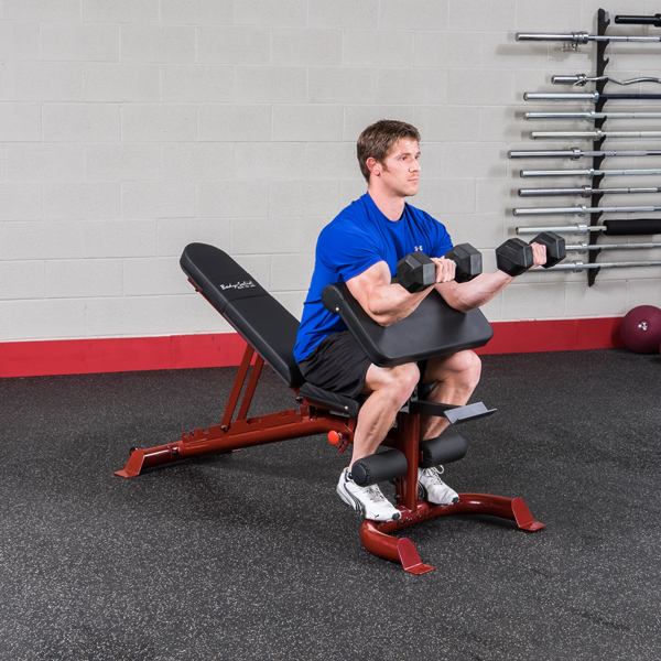 Body-Solid GFID100 Leverage Flat/Incline/Decline Bench