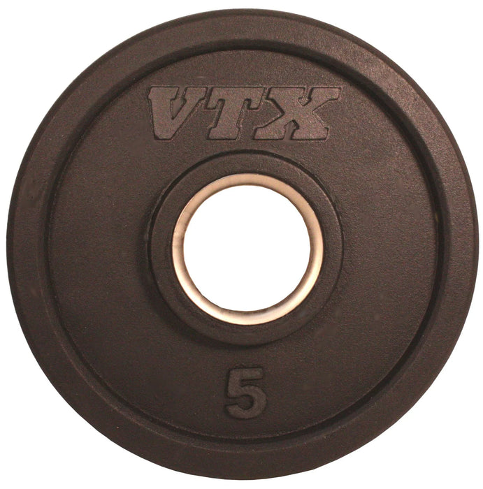 Troy VTX Rubber Olympic Grip Plate | GO-VR