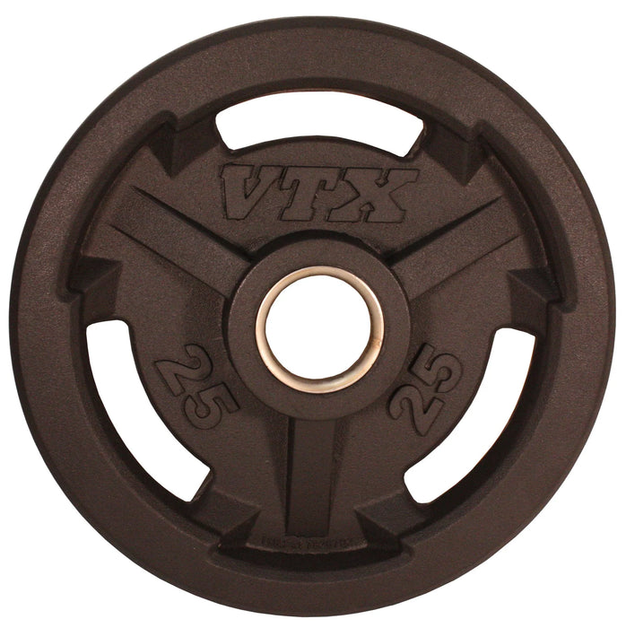 Troy VTX Rubber Olympic Grip Plate | GO-VR