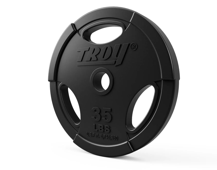 Troy Rubber Interlocking Olympic Grip Plate | GO-R