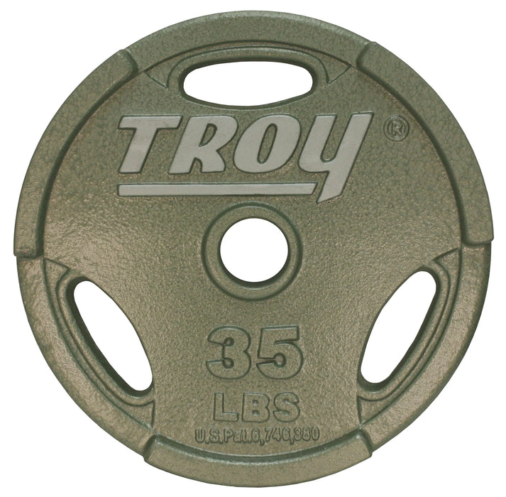 Troy Hammertone Cast Iron Interlocking Olympic Grip Plate | GO