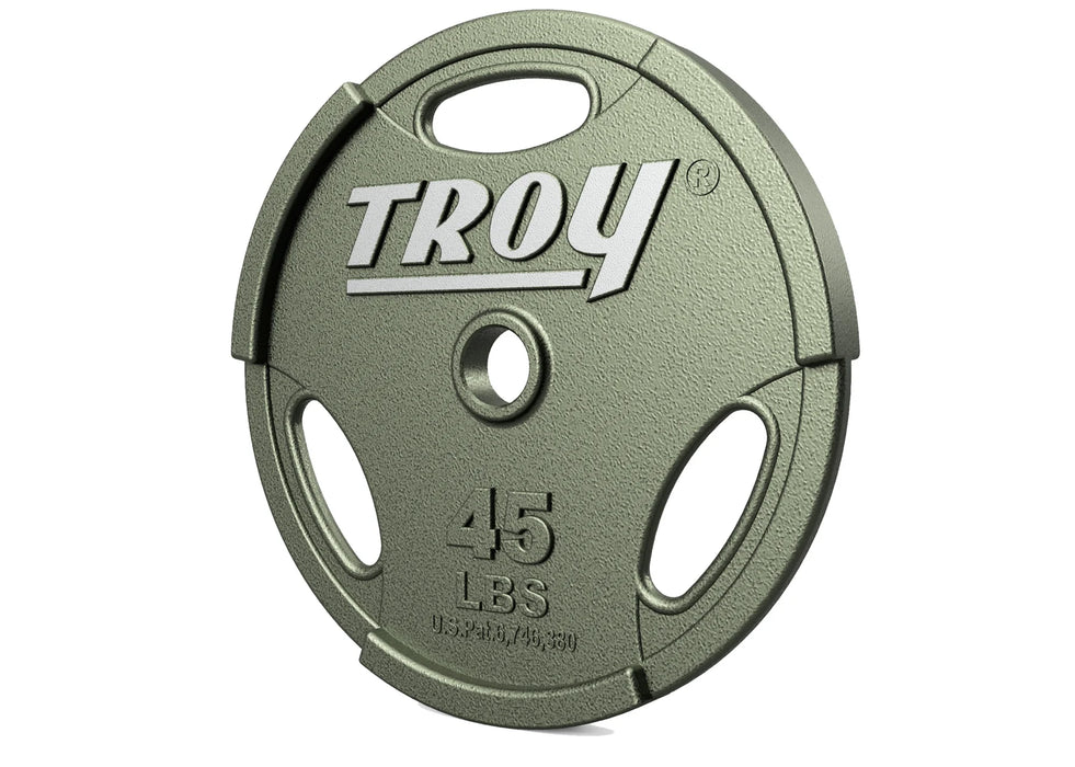 Troy Hammertone Cast Iron Interlocking Olympic Grip Plate | GO