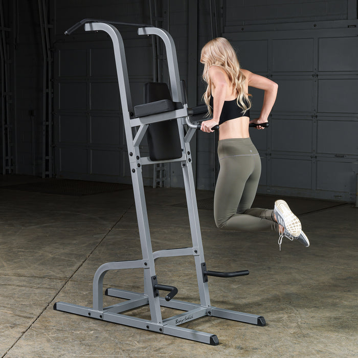 Body-Solid GVKR82 Vertical Knee Raise/Dip/Pull Up Machine