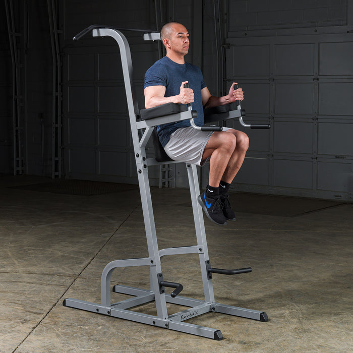 Body-Solid GVKR82 Vertical Knee Raise/Dip/Pull Up Machine