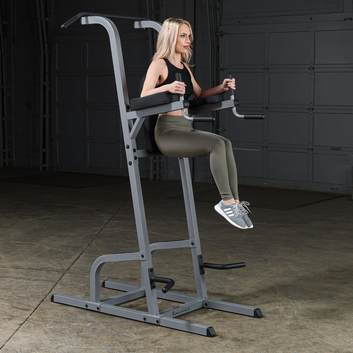 Body-Solid GVKR82 Vertical Knee Raise/Dip/Pull Up Machine