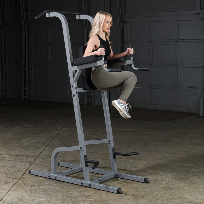Body-Solid GVKR82 Vertical Knee Raise/Dip/Pull Up Machine