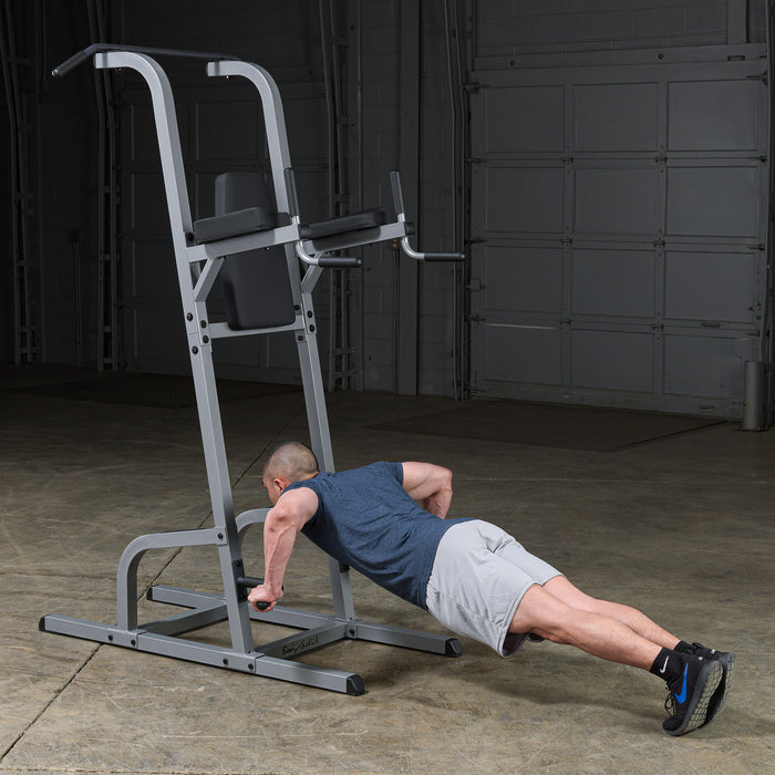 Body-Solid GVKR82 Vertical Knee Raise/Dip/Pull Up Machine