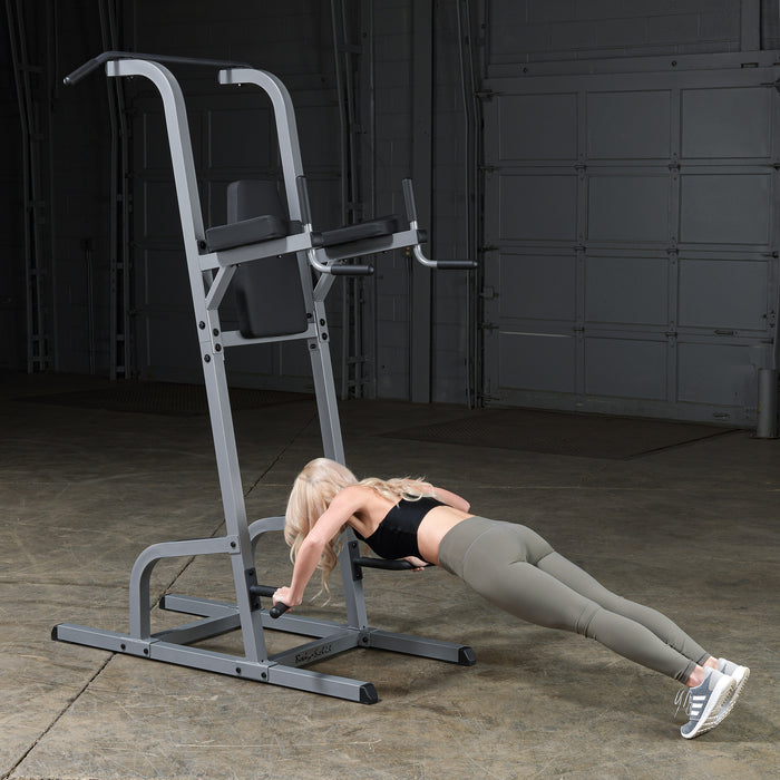 Body-Solid GVKR82 Vertical Knee Raise/Dip/Pull Up Machine
