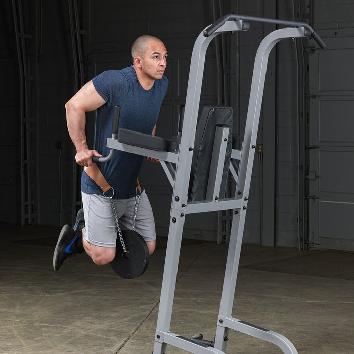Body-Solid GVKR82 Vertical Knee Raise/Dip/Pull Up Machine
