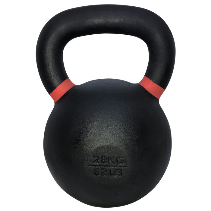 TKO Cast Iron Kettlebell Set with 3-Tier Storage Rack | S856