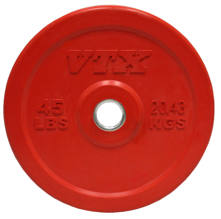 Troy VTX Solid Rubber Bumper Plate Set | O