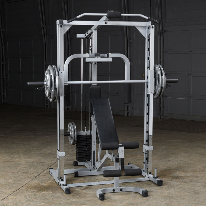 Body-Solid Powerline PSM1442XS Smith Machine Bundle