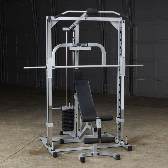 Body-Solid Powerline PSM1442XS Smith Machine Bundle