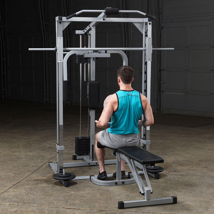 Body-Solid Powerline PSM1442XS Smith Machine Bundle