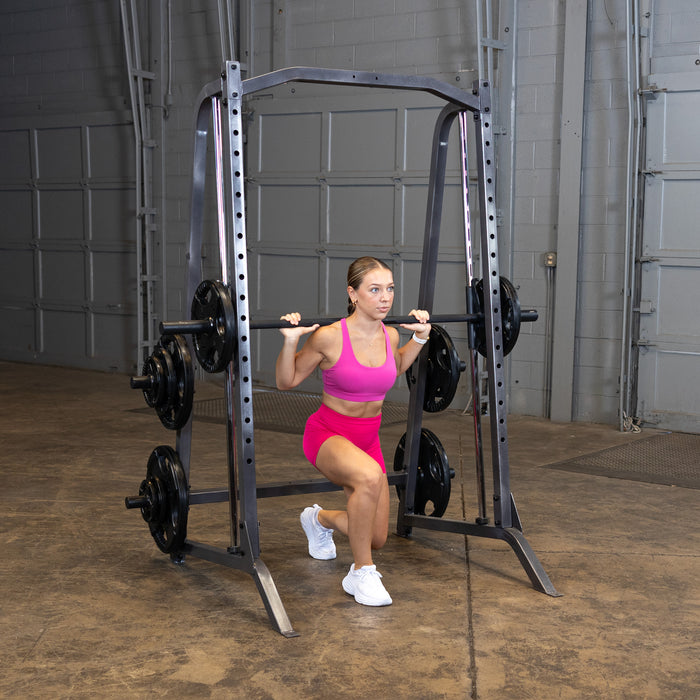 Body-Solid Powerline PSM200P4 Smith Machine Bundle