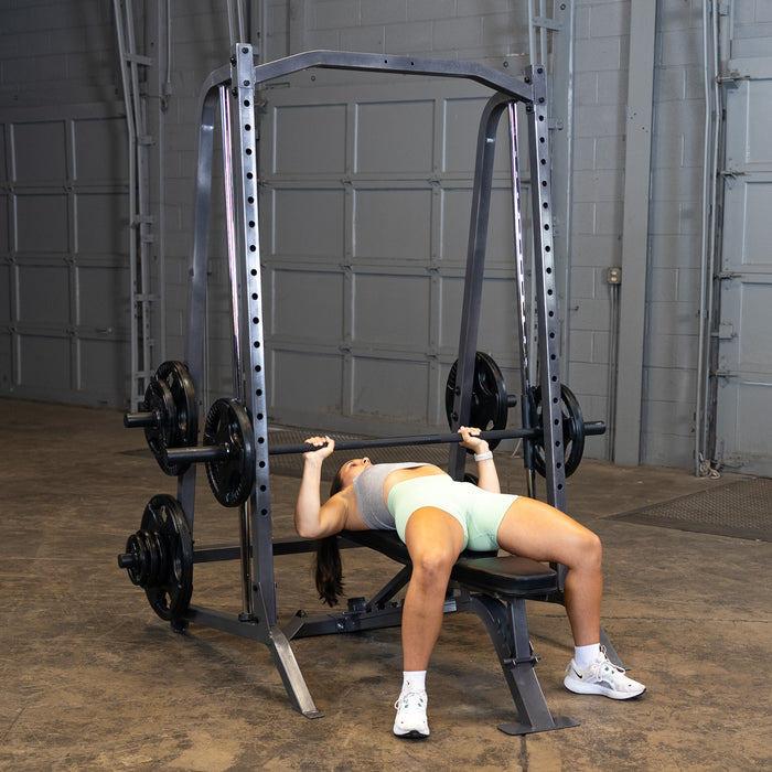 Body-Solid Powerline PSM200P4 Smith Machine Bundle