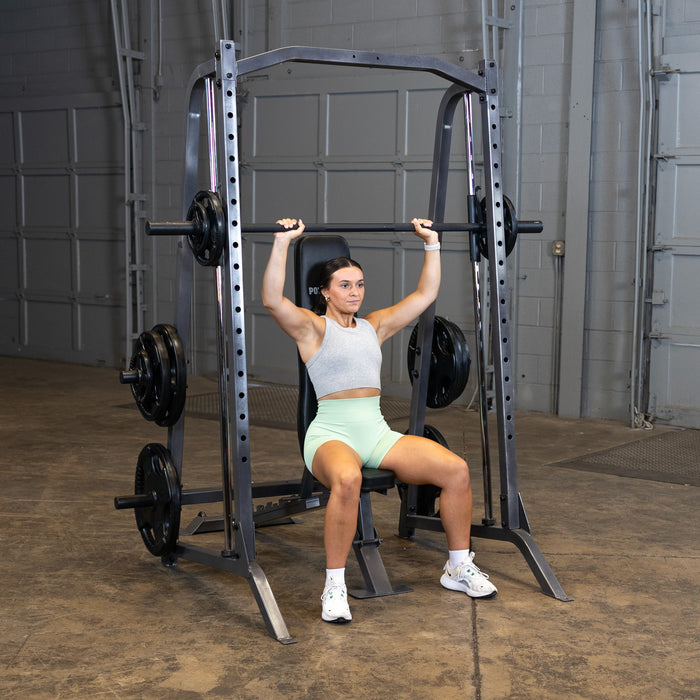 Body-Solid Powerline PSM200P4 Smith Machine Bundle
