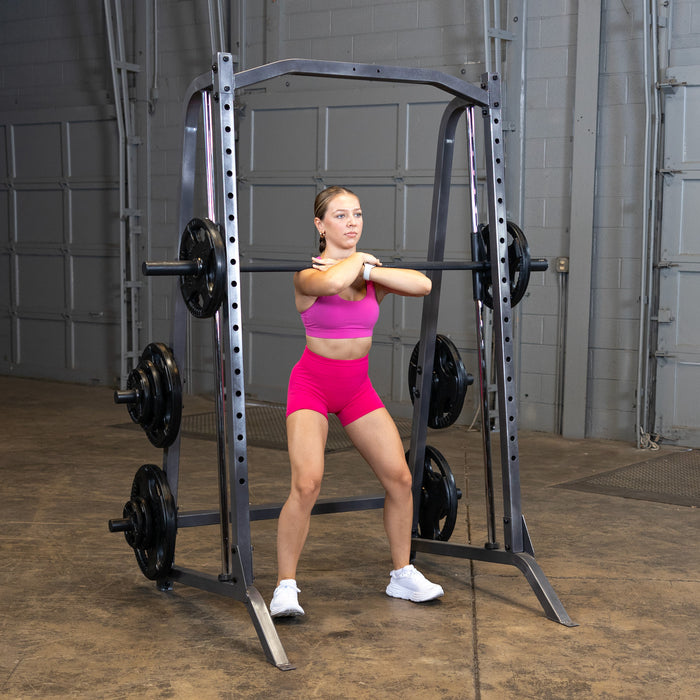 Body-Solid Powerline PSM200P4 Smith Machine Bundle