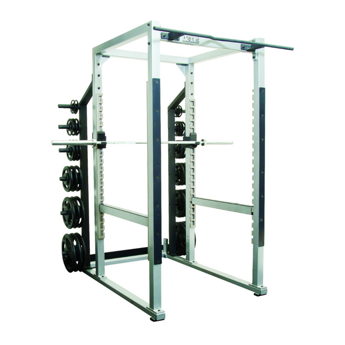 YORK STS Power Rack with Hook Plates