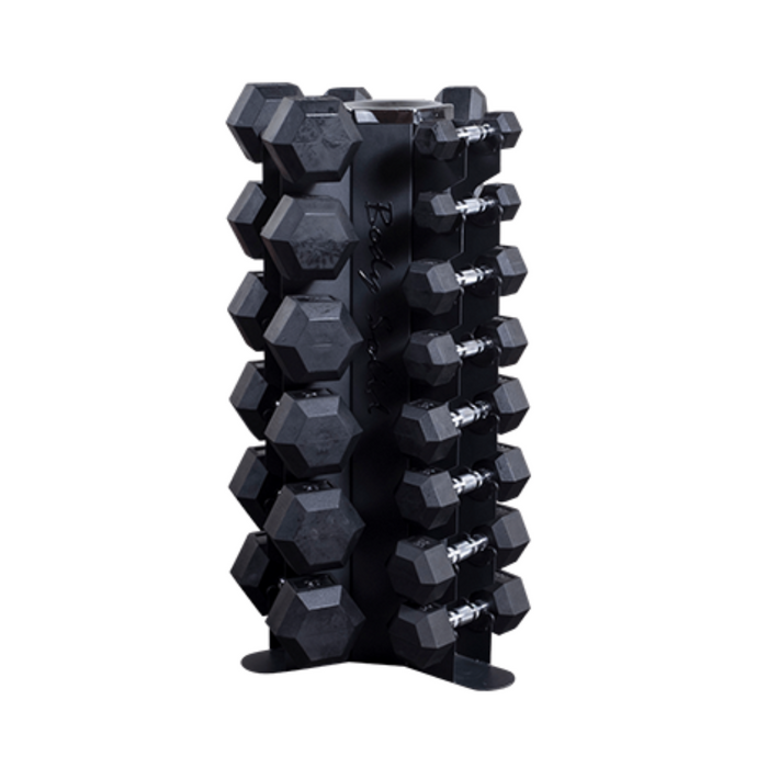 Body-Solid GDR80 3-Sided Vertical Dumbbell Rack