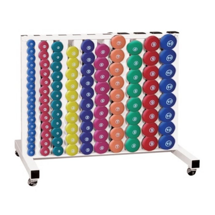 YORK Multi-Color Neoprene Fitbell Club Pack