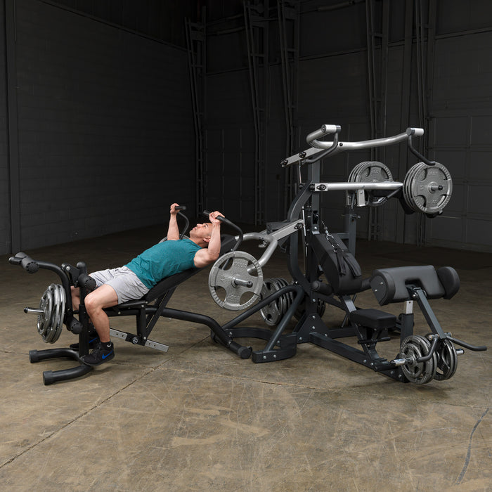 Body-Solid SBL460P4 Freeweight Leverage Machine Gym Set