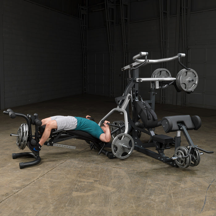 Body-Solid SBL460P4 Freeweight Leverage Machine Gym Set