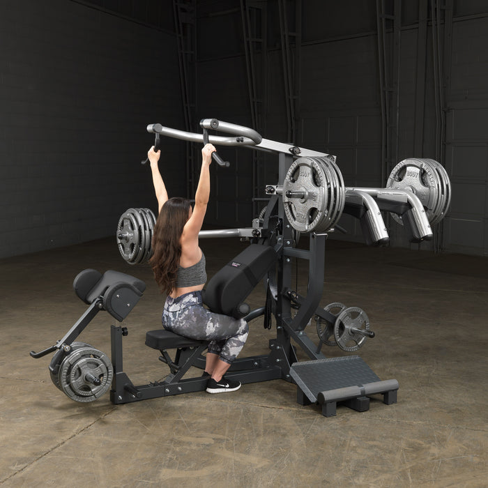 Body-Solid SBL460P4 Freeweight Leverage Machine Gym Set