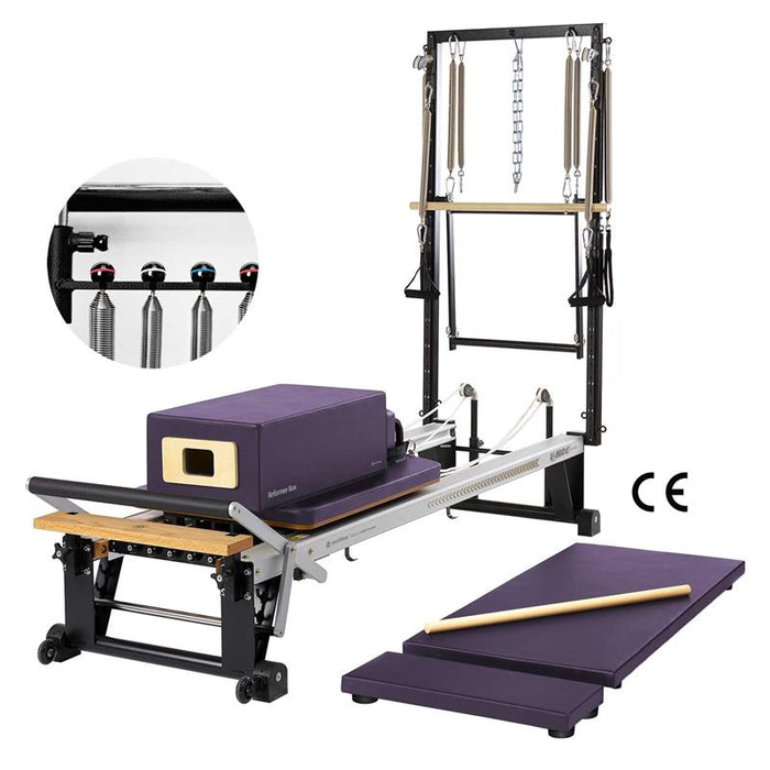 Merrithew V2 Max Plus Reformer Bundle with High Precision Gearbar