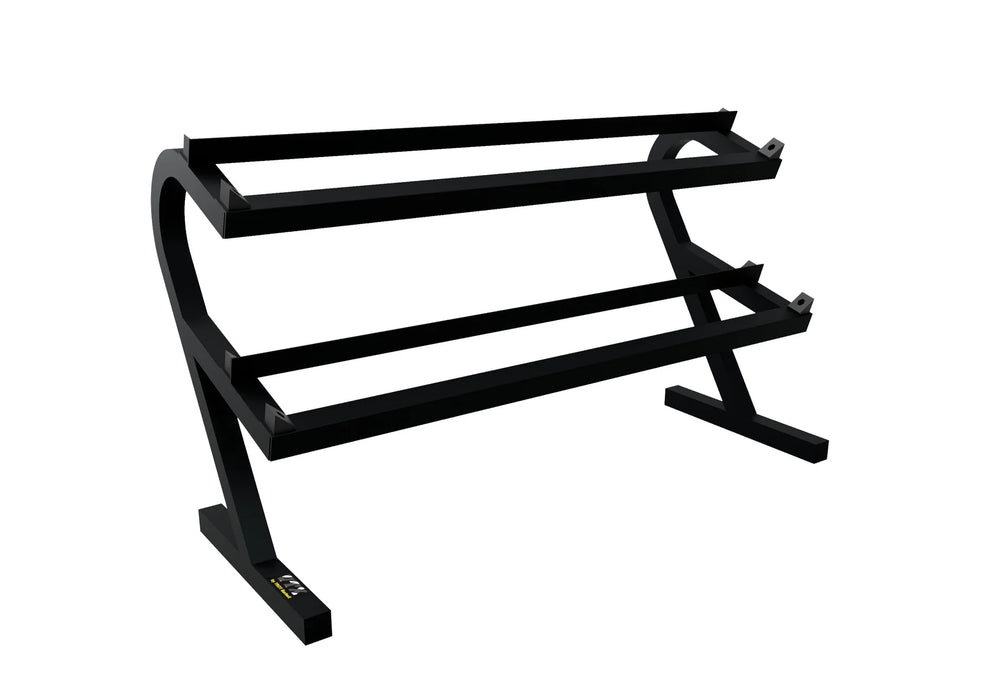 Troy VTX 2-Tier Horizontal Dumbbell Storage Rack | T-DR