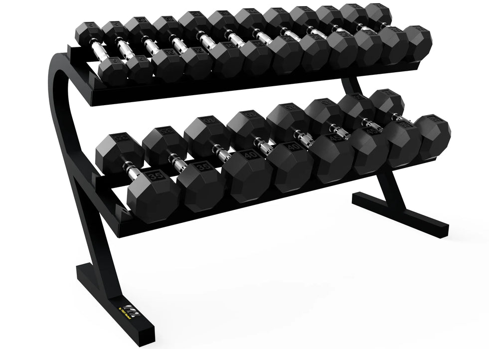 Troy VTX 2-Tier Horizontal Dumbbell Storage Rack | T-DR