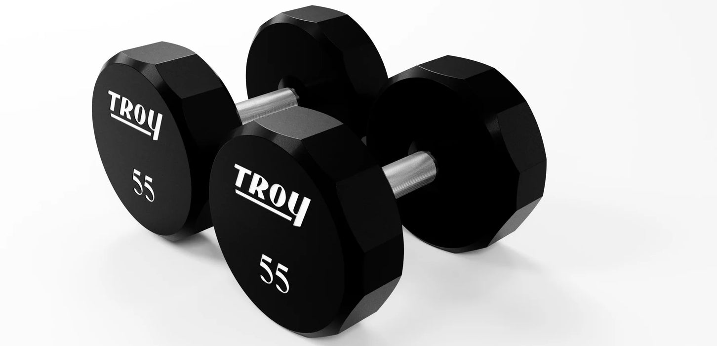 Troy 12-Sided Urethane Dumbbell | TSD-U