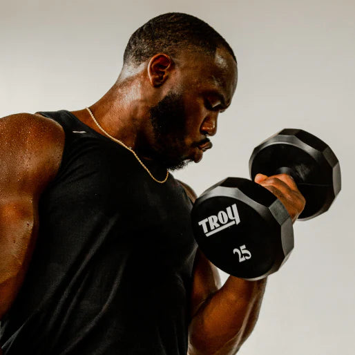 Troy 12-Sided Urethane Dumbbell | TSD-U